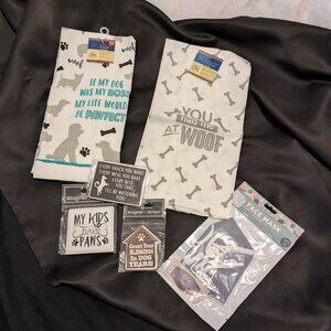 6 pc Dog owner/lover bundle...all NWT